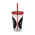 Load image into Gallery viewer, The Glitch - Sunsplash Tumbler with Straw, 16oz
