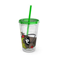 Charger l'image dans la visionneuse de la galerie, Wave Sauce - Sunsplash Tumbler with Straw, 16oz
