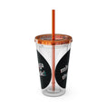 Load image into Gallery viewer, The Glitch - Sunsplash Tumbler with Straw, 16oz
