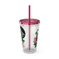 Load image into Gallery viewer, Floweret - Sunsplash Tumbler with Straw, 16oz
