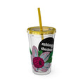 Load image into Gallery viewer, Flowering - Sunsplash Tumbler with Straw, 16oz
