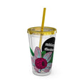 Charger l'image dans la visionneuse de la galerie, Flowering - Sunsplash Tumbler with Straw, 16oz
