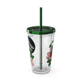 Load image into Gallery viewer, Floweret - Sunsplash Tumbler with Straw, 16oz
