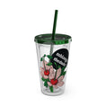 Load image into Gallery viewer, Floweret - Sunsplash Tumbler with Straw, 16oz
