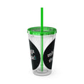 Load image into Gallery viewer, The Glitch - Sunsplash Tumbler with Straw, 16oz
