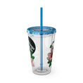 Charger l'image dans la visionneuse de la galerie, Floweret - Sunsplash Tumbler with Straw, 16oz
