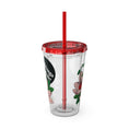 Load image into Gallery viewer, Floweret - Sunsplash Tumbler with Straw, 16oz
