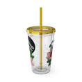 Load image into Gallery viewer, Floweret - Sunsplash Tumbler with Straw, 16oz
