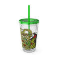 Load image into Gallery viewer, Wave Sauce - Sunsplash Tumbler with Straw, 16oz
