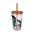 Load image into Gallery viewer, Flowering - Sunsplash Tumbler with Straw, 16oz
