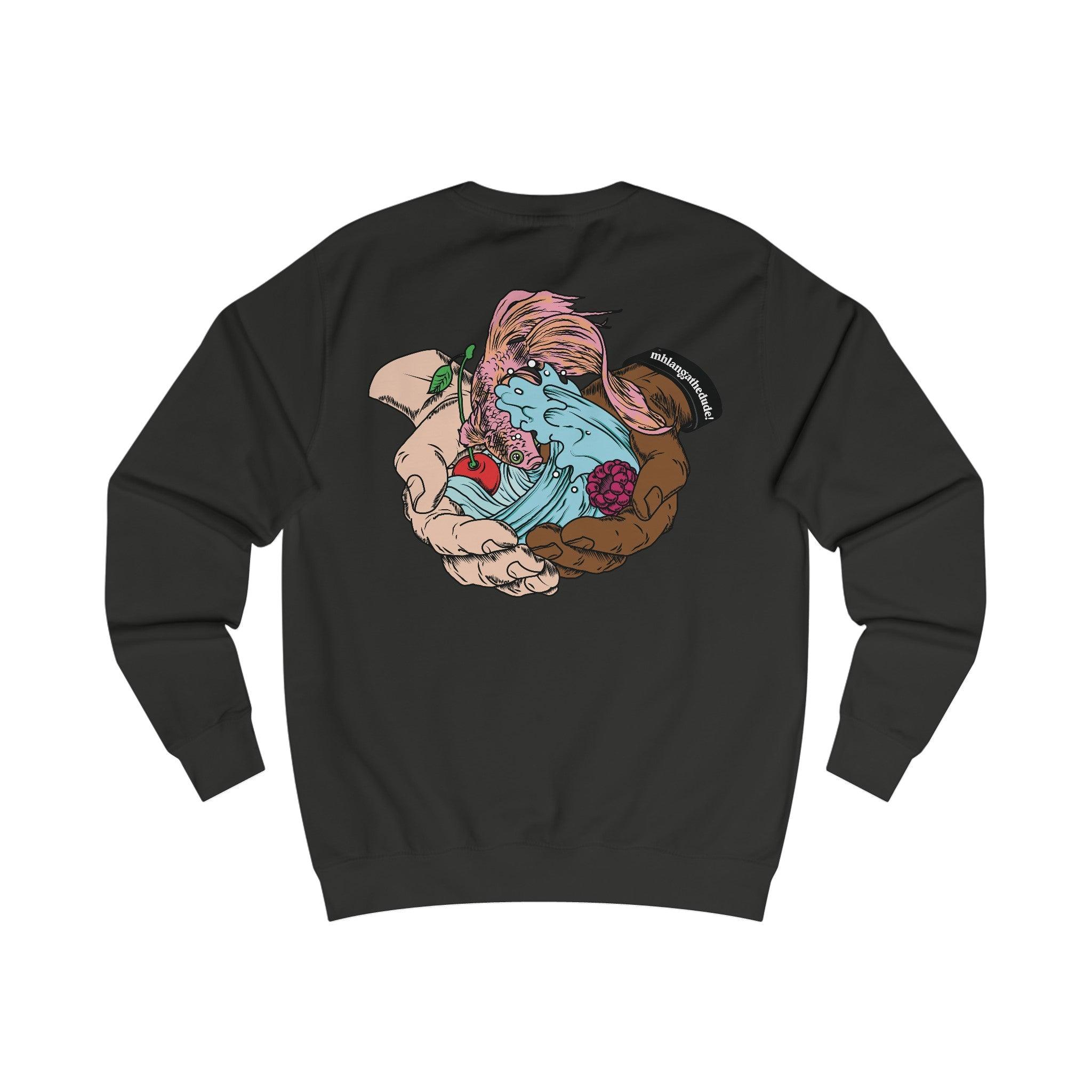 Cupped Hands - Unisex Sweatshirt - mhlangathedude!