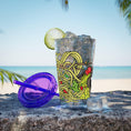 Load image into Gallery viewer, Wave Sauce - Sunsplash Tumbler with Straw, 16oz
