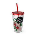 Load image into Gallery viewer, Floweret - Sunsplash Tumbler with Straw, 16oz
