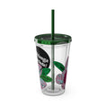 Load image into Gallery viewer, Flowering - Sunsplash Tumbler with Straw, 16oz
