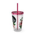 Load image into Gallery viewer, Floweret - Sunsplash Tumbler with Straw, 16oz
