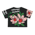 Load image into Gallery viewer, Floweret - Crop Tee (AOP) Black
