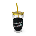 Load image into Gallery viewer, The Glitch - Sunsplash Tumbler with Straw, 16oz
