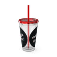 Load image into Gallery viewer, The Glitch - Sunsplash Tumbler with Straw, 16oz
