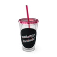 Charger l'image dans la visionneuse de la galerie, CherryXRaspberry - Sunsplash Tumbler with Straw, 16oz - mhlangathedude!
