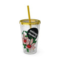 Load image into Gallery viewer, Floweret - Sunsplash Tumbler with Straw, 16oz
