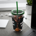 Load image into Gallery viewer, The Glitch - Sunsplash Tumbler with Straw, 16oz
