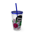 Load image into Gallery viewer, Flowering - Sunsplash Tumbler with Straw, 16oz
