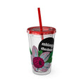 Load image into Gallery viewer, Flowering - Sunsplash Tumbler with Straw, 16oz
