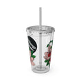 Charger l'image dans la visionneuse de la galerie, Floweret - Sunsplash Tumbler with Straw, 16oz - mhlangathedude!
