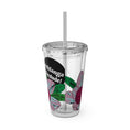 Load image into Gallery viewer, Flowering - Sunsplash Tumbler with Straw, 16oz
