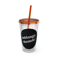 Charger l'image dans la visionneuse de la galerie, Yellow Sunday - Sunsplash Tumbler with Straw, 16oz
