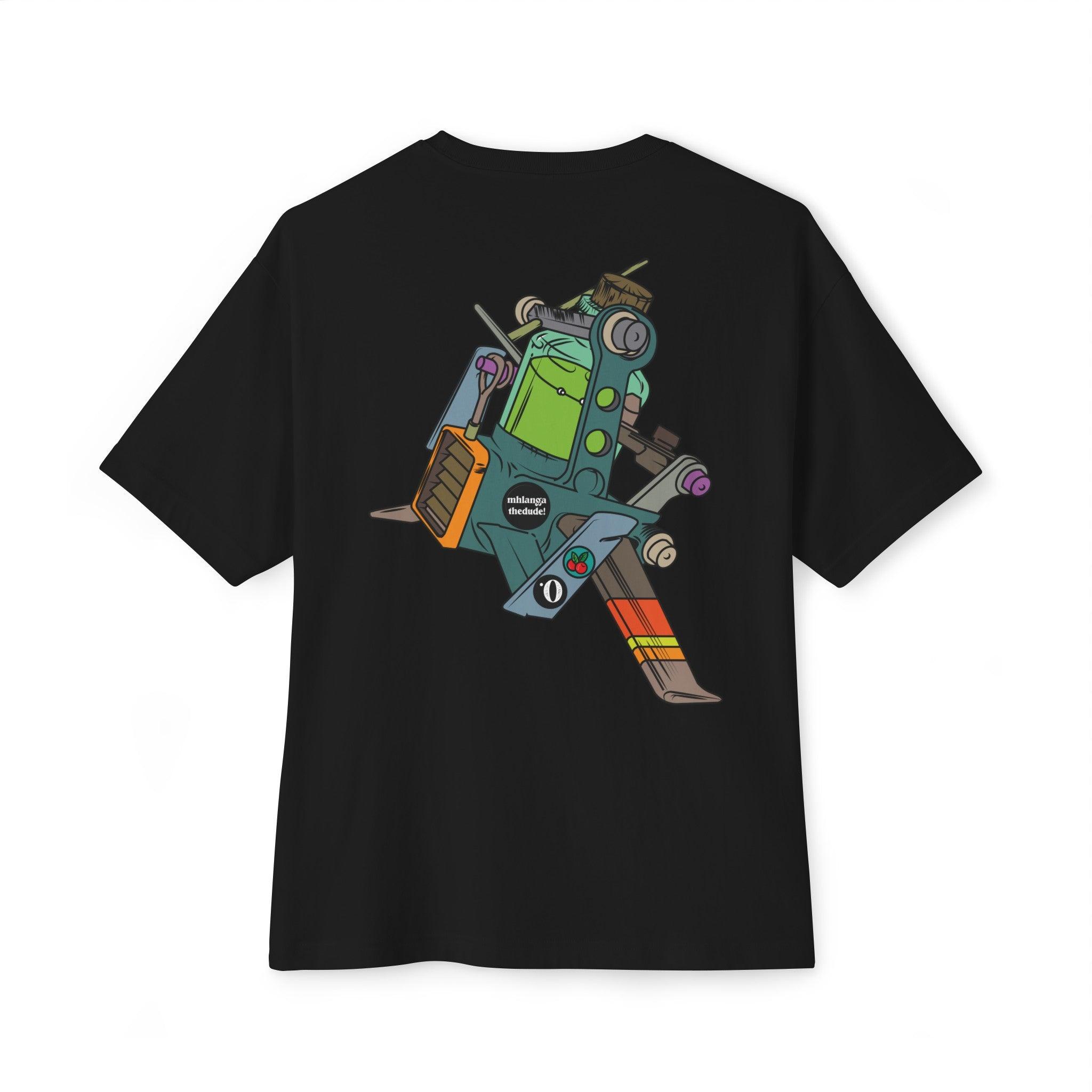 The Tattoo Machine - Unisex Oversized Boxy Tee