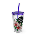 Charger l'image dans la visionneuse de la galerie, Floweret - Sunsplash Tumbler with Straw, 16oz - mhlangathedude!
