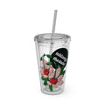 Load image into Gallery viewer, Floweret - Sunsplash Tumbler with Straw, 16oz - mhlangathedude!
