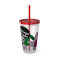 Charger l'image dans la visionneuse de la galerie, Flowering - Sunsplash Tumbler with Straw, 16oz
