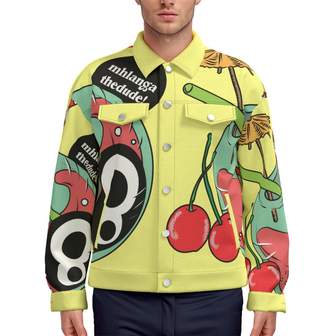 8Ball - Unisex Lapel Jacket - Unisex Lapel Jacket