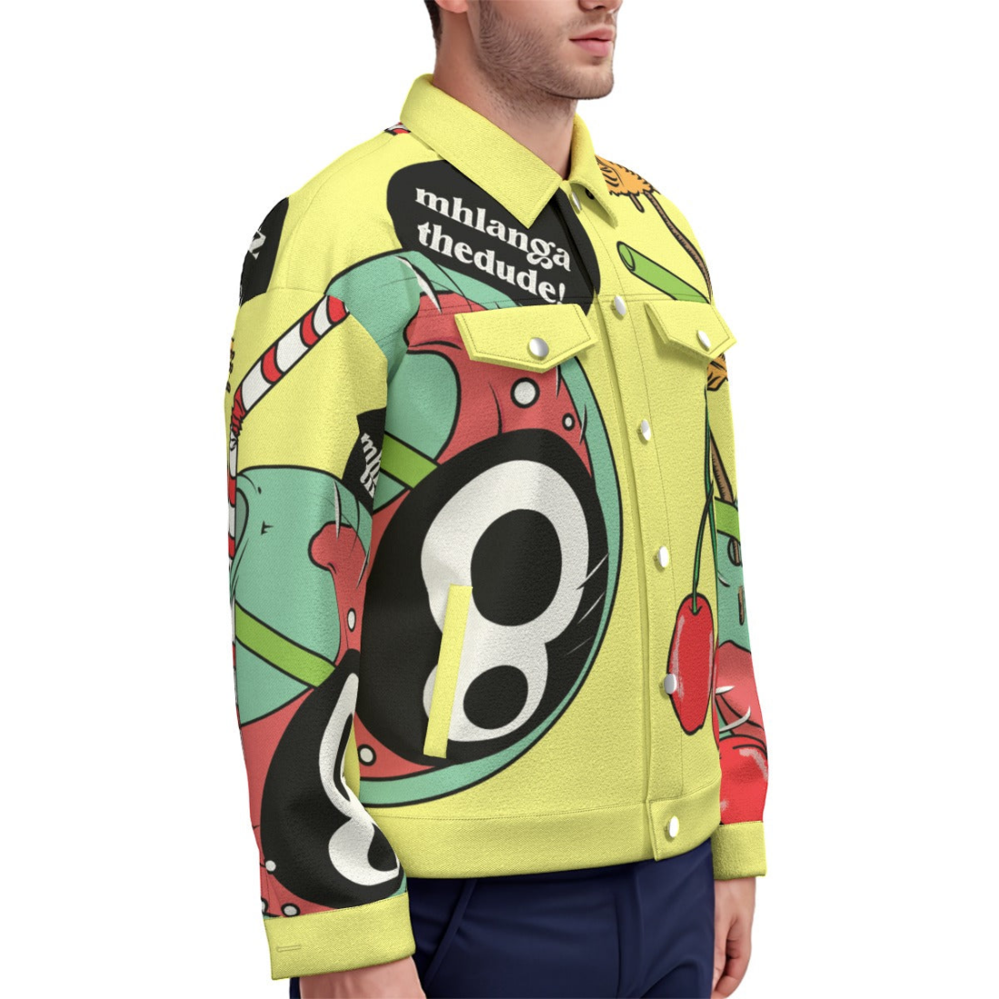 8Ball - Unisex Lapel Jacket - Unisex Lapel Jacket