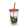 Load image into Gallery viewer, Wave Sauce - Sunsplash Tumbler with Straw, 16oz
