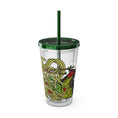 Load image into Gallery viewer, Wave Sauce - Sunsplash Tumbler with Straw, 16oz
