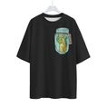 Charger l'image dans la visionneuse de la galerie, Cheese Jar - Unisex Drop-shoulder T-shirt - XS / Black - Unisex Drop-shoulder T-shirt
