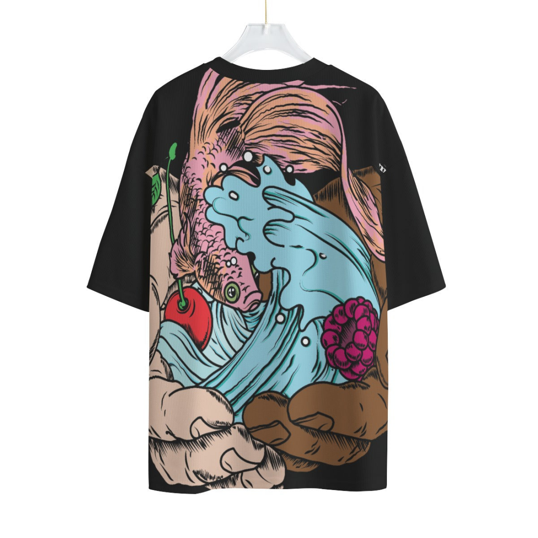 Cupped Hands - Unisex Drop-shoulder T-shirt - Unisex Drop-shoulder T-shirt