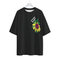 Load image into Gallery viewer, Cupped Hands - Unisex Drop-shoulder T-shirt - XS / White - Unisex Drop-shoulder T-shirt
