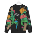 Load image into Gallery viewer, IceCream Squid - Unisex Knitted Fleece Sweater - Unisex Knitted Fleece Sweater
