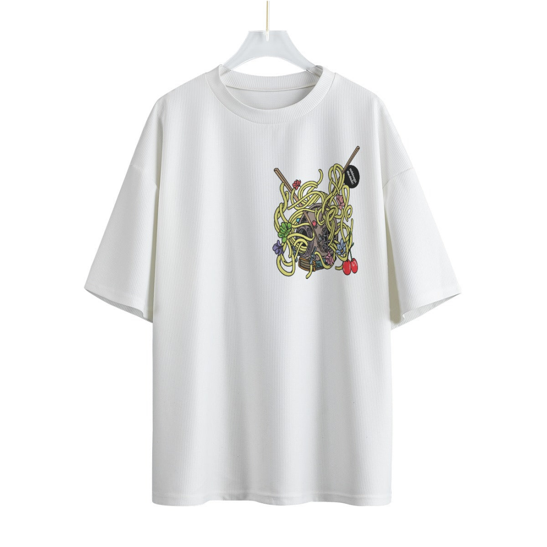 The Helmet - Unisex Drop-shoulder T-shirt - XS / White - Unisex Drop-shoulder T-shirt