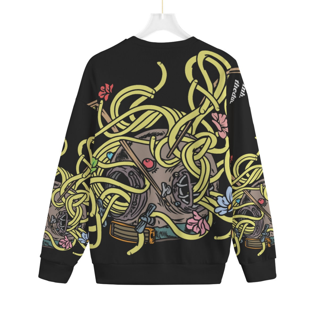 The Helmet - Unisex Knitted Fleece Sweater - Unisex Knitted Fleece Sweater