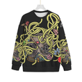 Charger l'image dans la visionneuse de la galerie, The Helmet - Unisex Knitted Fleece Sweater - S / Black - Unisex Knitted Fleece Sweater
