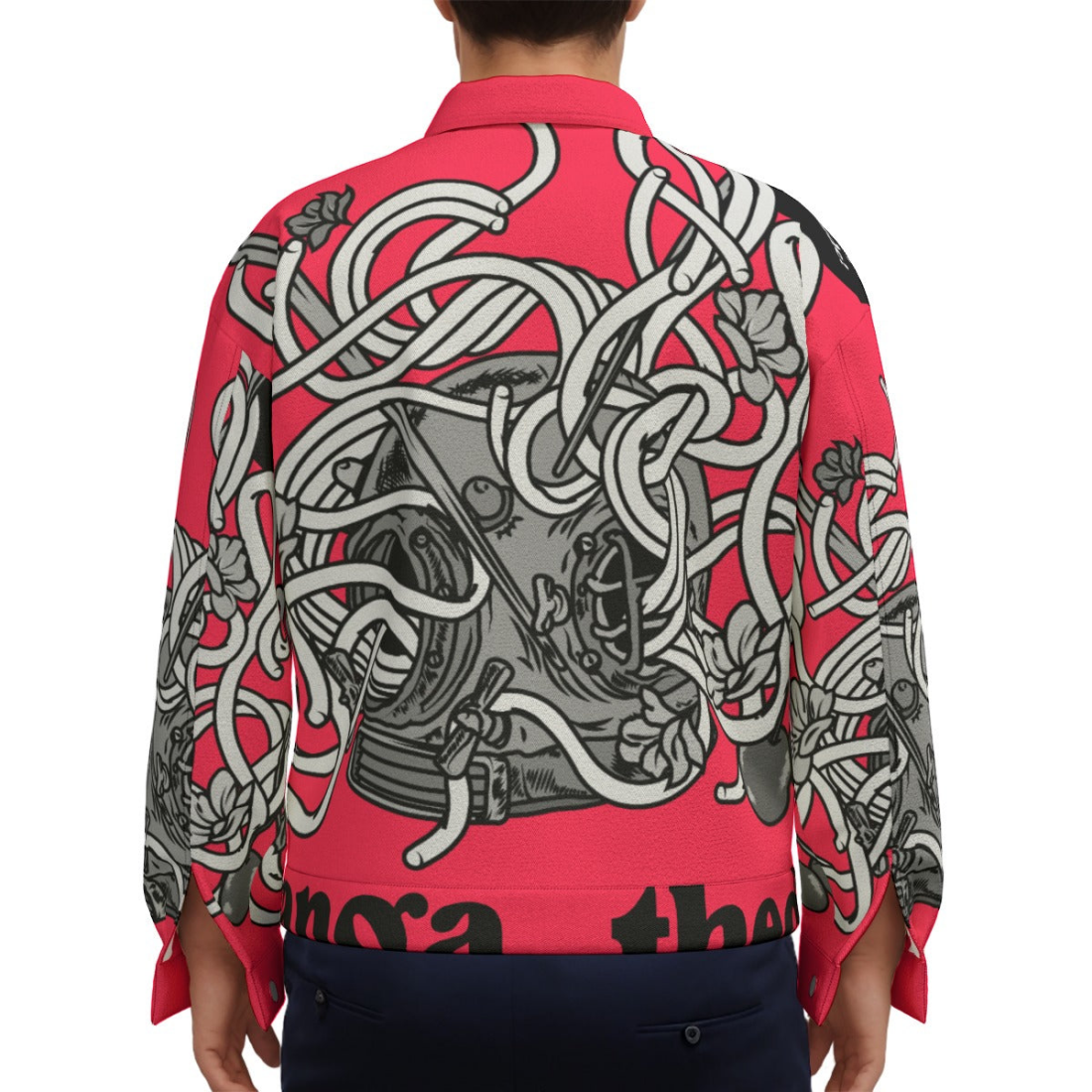The Helmet - Unisex Lapel Jacket - Unisex Lapel Jacket