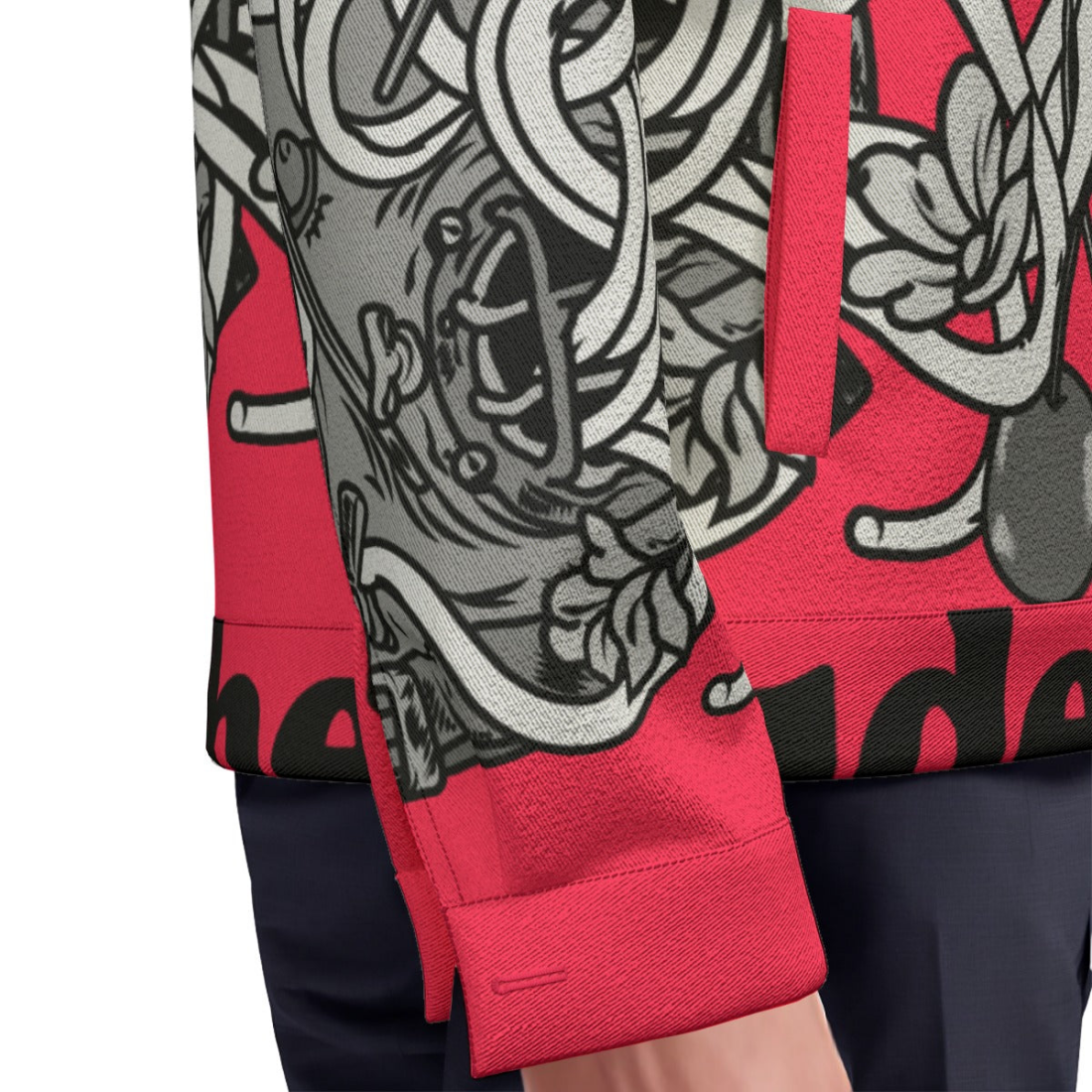 The Helmet - Unisex Lapel Jacket - Unisex Lapel Jacket