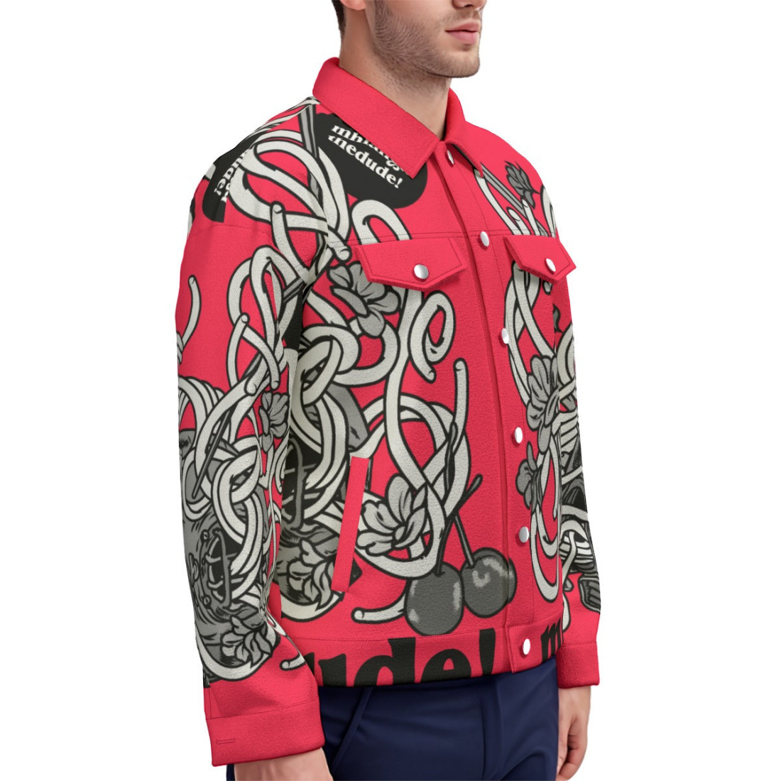 The Helmet - Unisex Lapel Jacket - Unisex Lapel Jacket