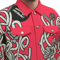 Load image into Gallery viewer, The Helmet - Unisex Lapel Jacket - S / Torch Red - Unisex Lapel Jacket
