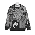 Charger l'image dans la visionneuse de la galerie, The Takeaway - Unisex Knitted Fleece Sweater - S / Black - Unisex Knitted Fleece Sweater
